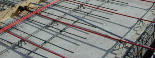 2A-2 Delay Strips in Podium Slab Joining a High Rise to Mitigate Crack Formation (P813) If the support layout is such that the panels are all of
