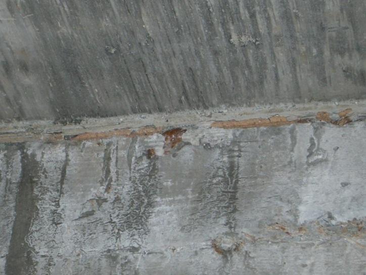 1G-3 Wall Joint and Slab/Wall Connection with Slip Material (show picture before concrete is poured) Q.4.