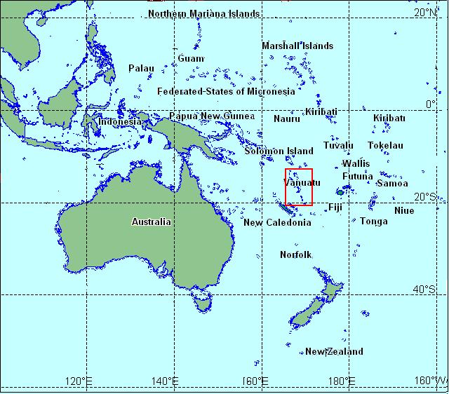 Background N 83 islands 250,000 inhabitants ( Ni- Vanuatu ), 120 languages 900,000 ha forest land (74 %)