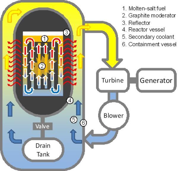Massie and Dewan proposed a WAMSR (Waste-Annihilating Molten Salt Reactor) for incineration of spent nuclear fuel [49] and established a new company named Transatomic Power.