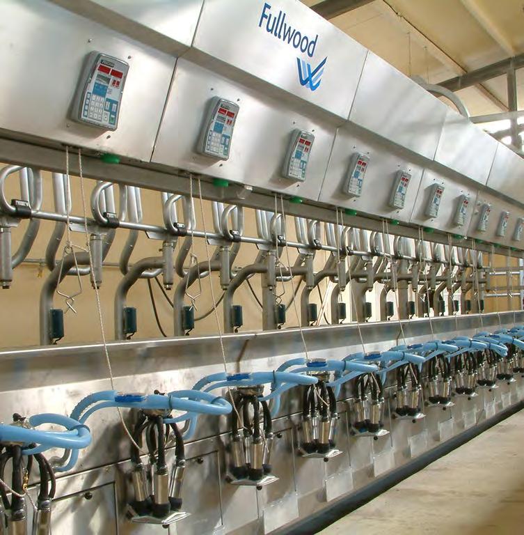 PARALLEL PARLOURS Fullwood Index 90 Rapid exit parlour designed for high throughput.