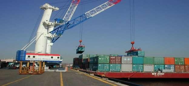 Need dedicated barge ports with: Container handling cranes Container handling equipment