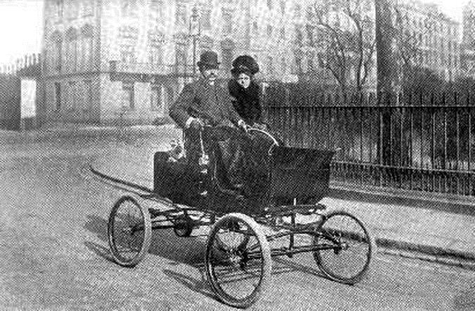 Engines powered by cryogenically stored energy Liquid Air Car in 1903, New York