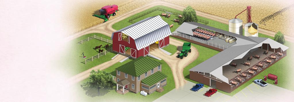 provides a full range of coating solutions to protect and beautify every area of your farm/agricultural facility.