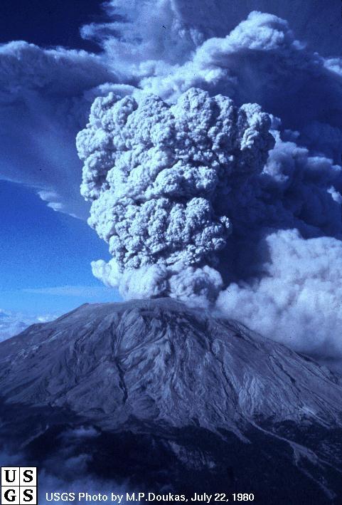 Eruption of Mt. St.