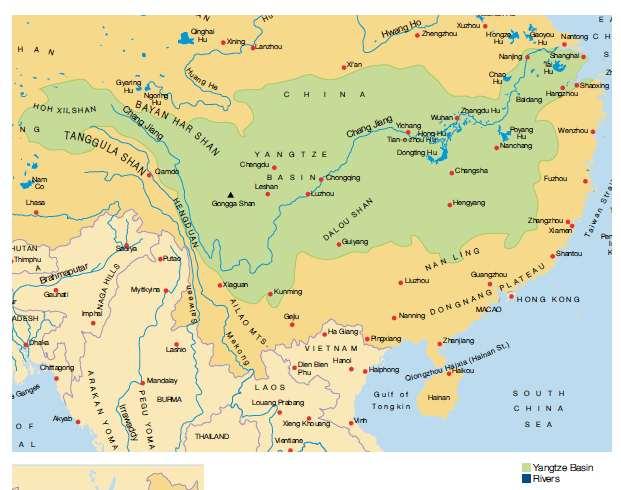 China: Wetland restoration for flood mitigation Removing earlier works: Reconnecting lakes to river Yangtze Wetland restoration Results: