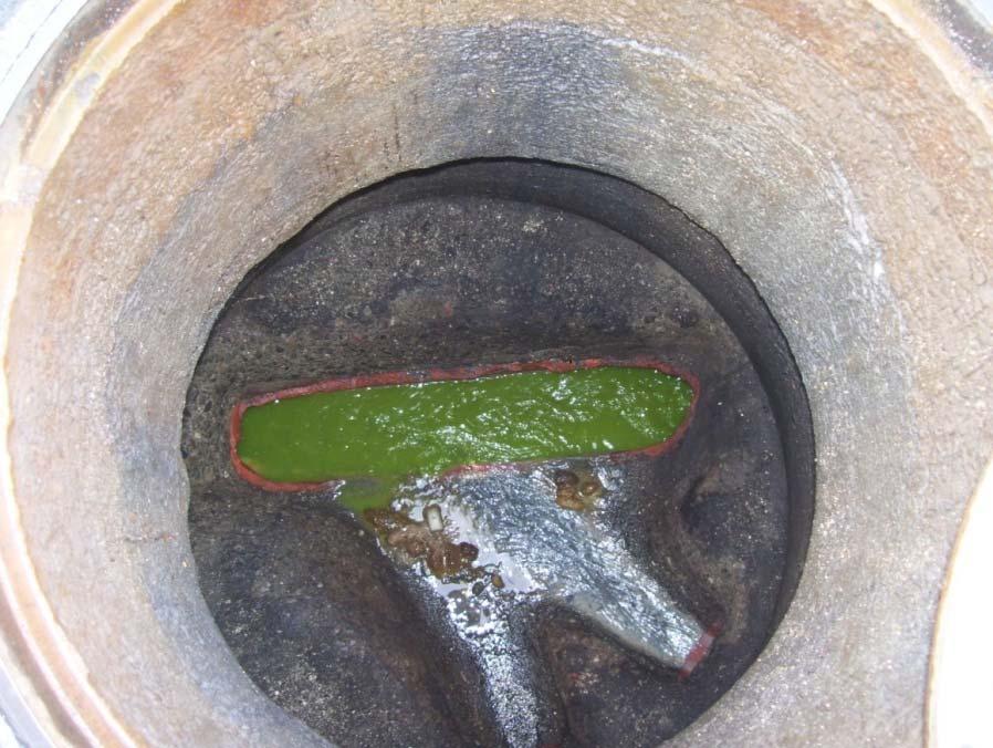 spill upstream Select manhole