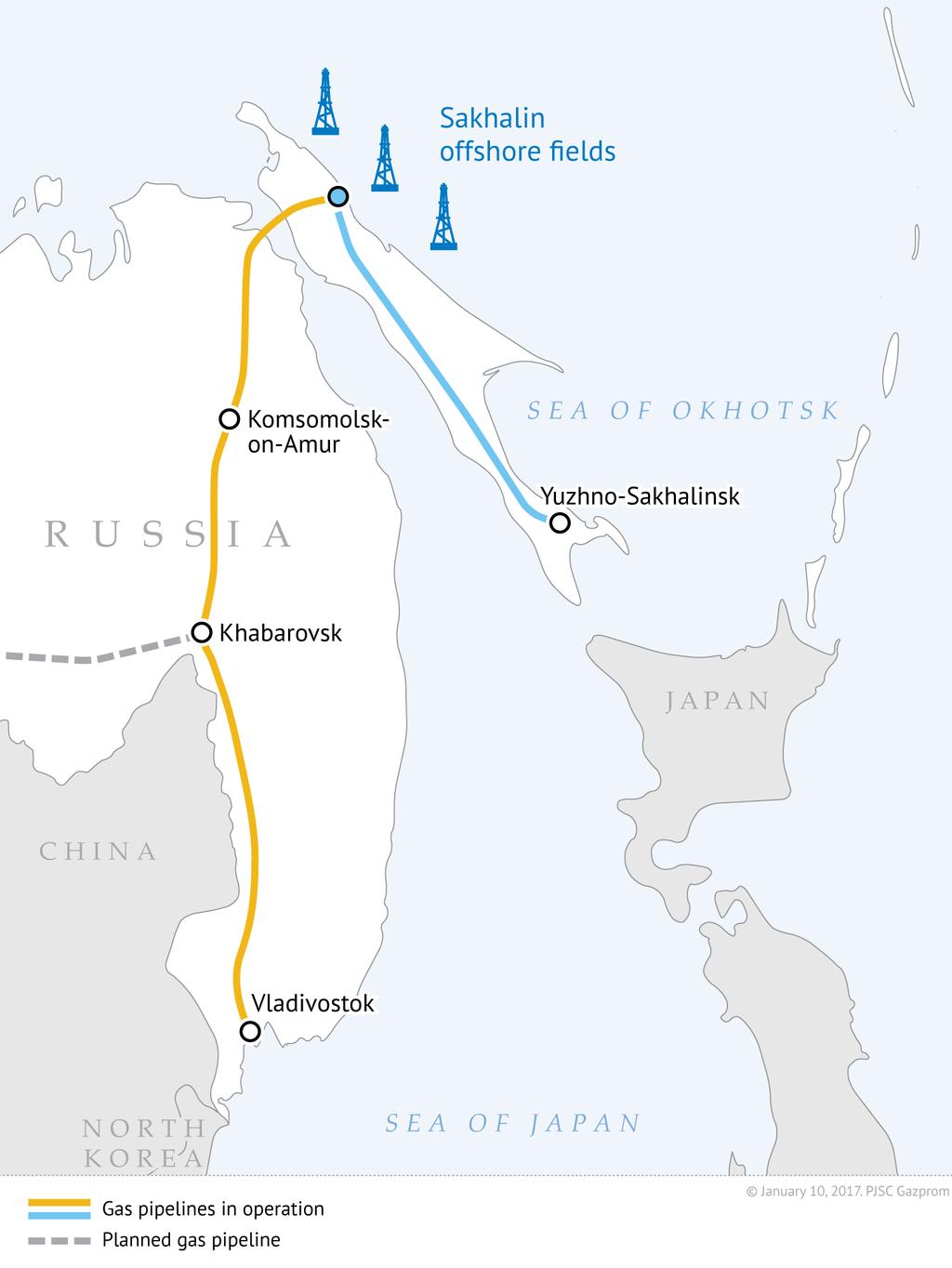Sakhalin Khabarovsk Vladivostok Gas Transmission System