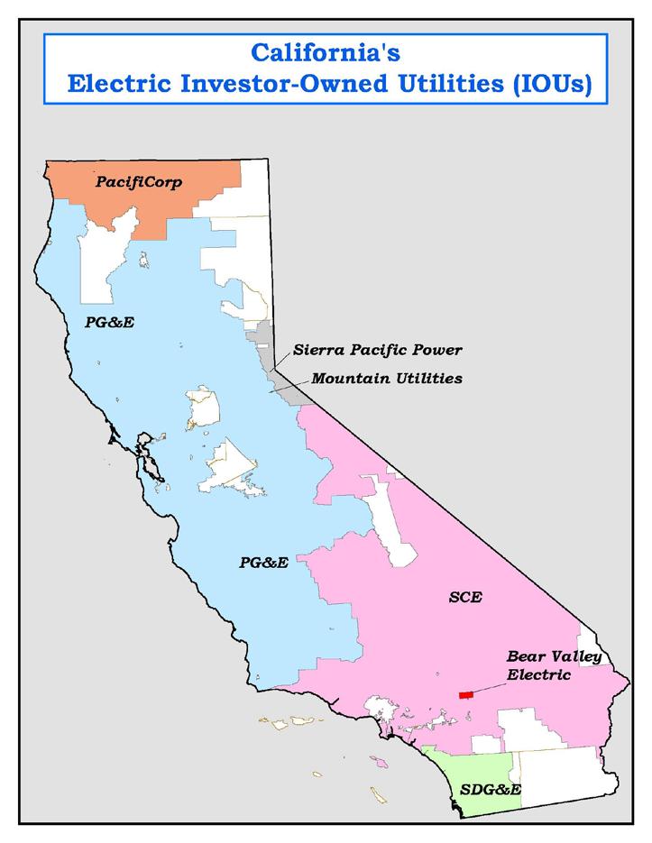 POUs: About ¼ of California s Electricity