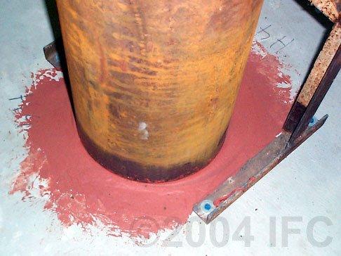 WHAT IS A THROUGH-PENETRATION FIRESTOP SYSTEM? A through-penetration firestop system consists of a fire rated wall or floor, a penetrating item (pipe, cable, conduit, etc.