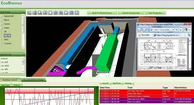 EcoDomus FM ( Facilities Management ) is a software application that provides for real-time integration of BIM