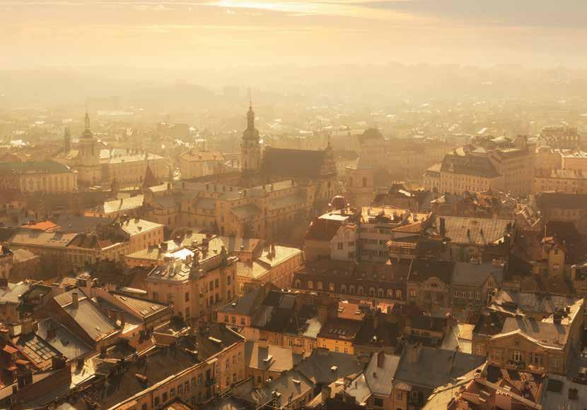 CITY OF LVIV The City of Lviv in Ukraine deployed a new information portal built on Microsoft Azure that helps improve tourist services.