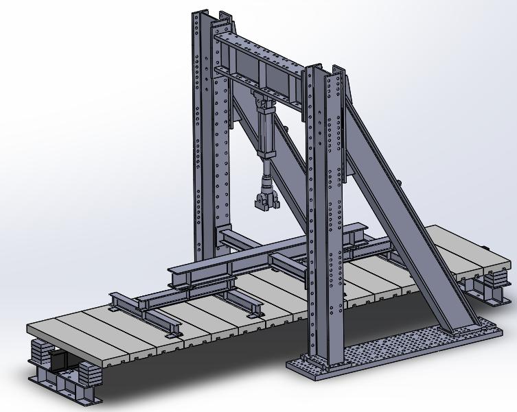 Planks Stability Bracing Reaction Angle Precast Concrete Plank Pushout Test