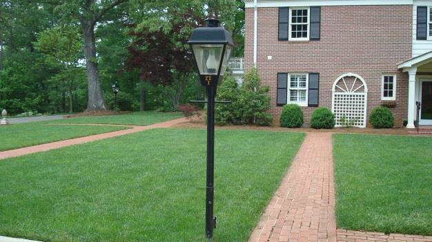 18. Exterior Lights along Driveway: Presently there exist seven (7) decorative pole lights with high energy