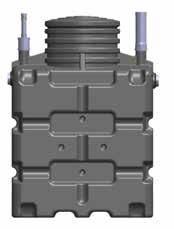 Primary Tank and available in a Gravity Outlet (Low Outlet) or