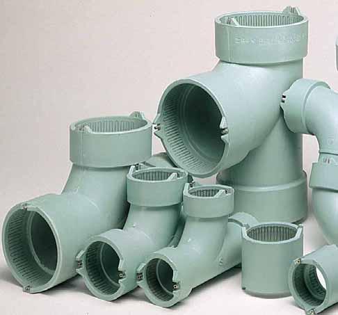 PRODUCT ENFIELD TITLE PRODUCT ELECTROFUSION TITLE ACID WASTE SYSTEMS 4" - 16" (100mm - 300mm) STANDARDS 56 ENFIELD ELECTROFUSION ACID WASTE SYSTEMS Enfield electrofusion fittings are molded with an