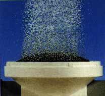 Diffused Aeration Small diameter bubbles are best more surface area per unit volume transfer takes place