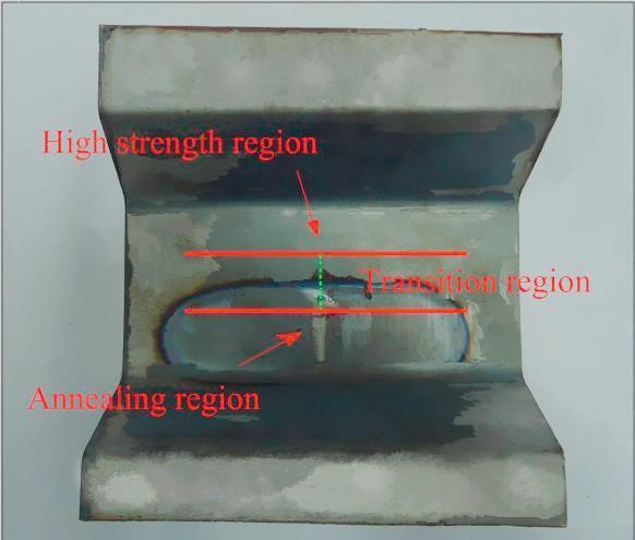 However, when the die temperature riches up to to 400 C, the temperature difference reduces and the cooling rate of the part in heating zone is lower than that of transition zone.