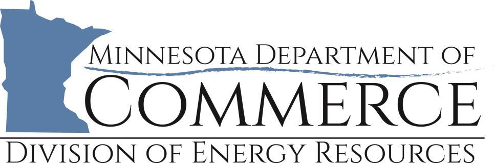 Pilot Program Support This project is supported by a grant from the MN Department of Commerce,
