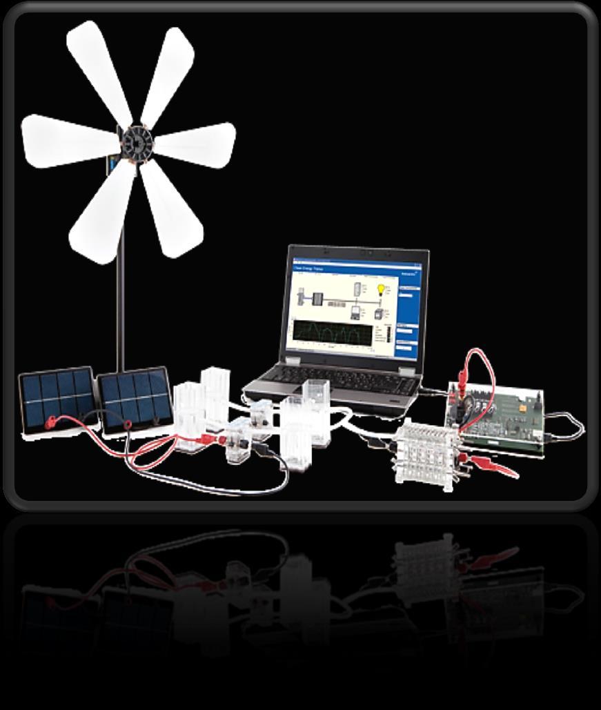 Clean Energy Trainer Experiment Set for Energy Generation, Storage and Supply The Clean Energy Trainer