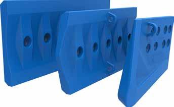 ROLLED STEEL HARDNESS RIGHT TO THE CORE Hensley manufactures a complete line of rolled steel edges and end bits for all makes and models of  All the edges