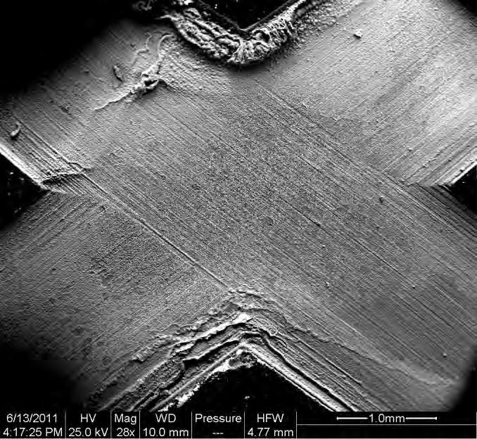 Figure 33 SEM micrograph of UNS K92580 2.