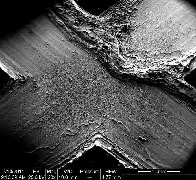 Figure 39 SEM micrograph of UNS K91973 2.