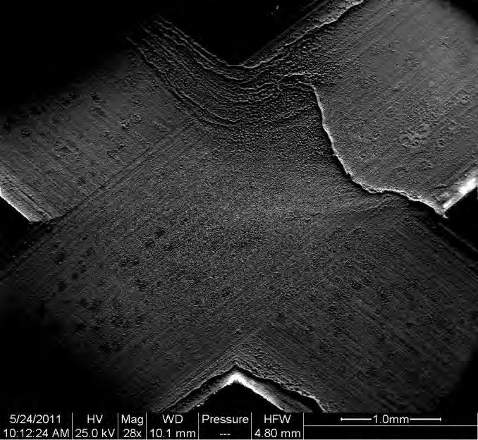 Red rust FIGURE 3 SEM micrograph of UNS G43400 2.