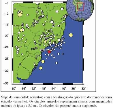 NPP located in a low seismicity region External Events More relevant earthquakes in Brazil within 200 miles from the plant 1967 - Cunha, SP - 4.1 m b (50km) basis for seismic design; max.