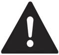 WARNING SYMBOLS The following symbols are displayed on the chain saw in order to remind you of the safety