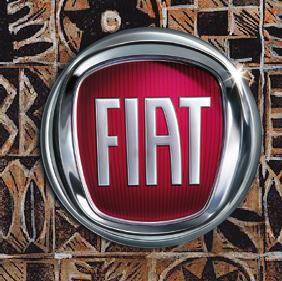 In poor contrast with the background The FIAT brand mark is NOT to be displayed: As a repeated pattern or decorative device As a screen or tint Combined with elements other than an approved marketing