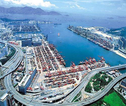 Logistics Infrastructure Sea & River Fifth-busiest container port in the world. Has nine ocean container terminals and one river trade terminal, with total throughput of 20.1 million TEUs in 2015.