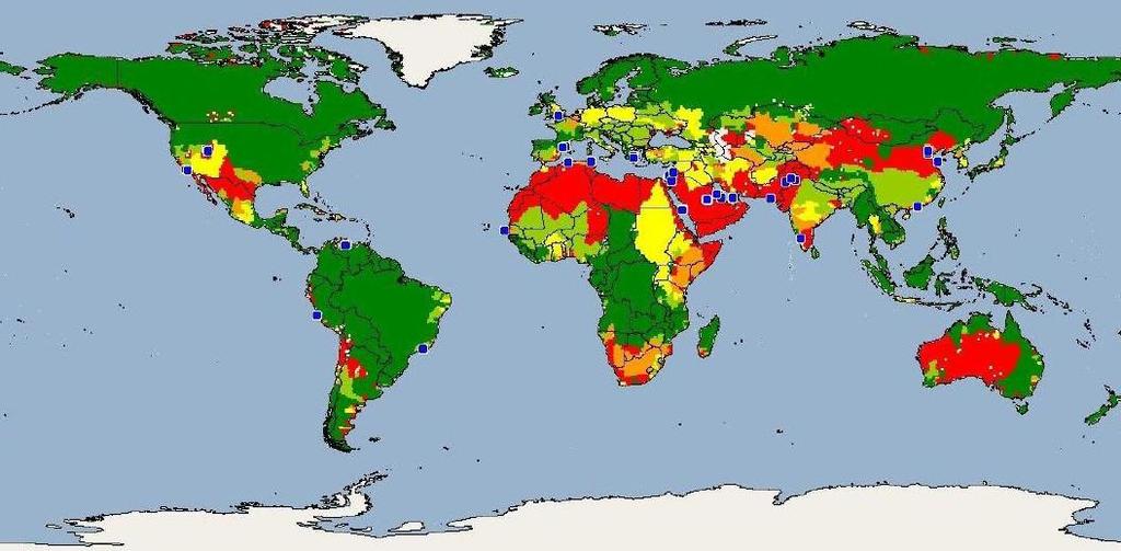 Water Scarcity WRI Global Water Tool: 2025