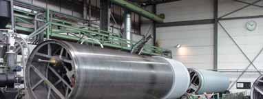 The PROFILLINE P- series is extruding a pipe including the pipe
