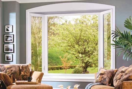 BAY, BOW AND GARDEN WINDOWS Add a distinctive touch of style to your home with bay, bow and garden windows.