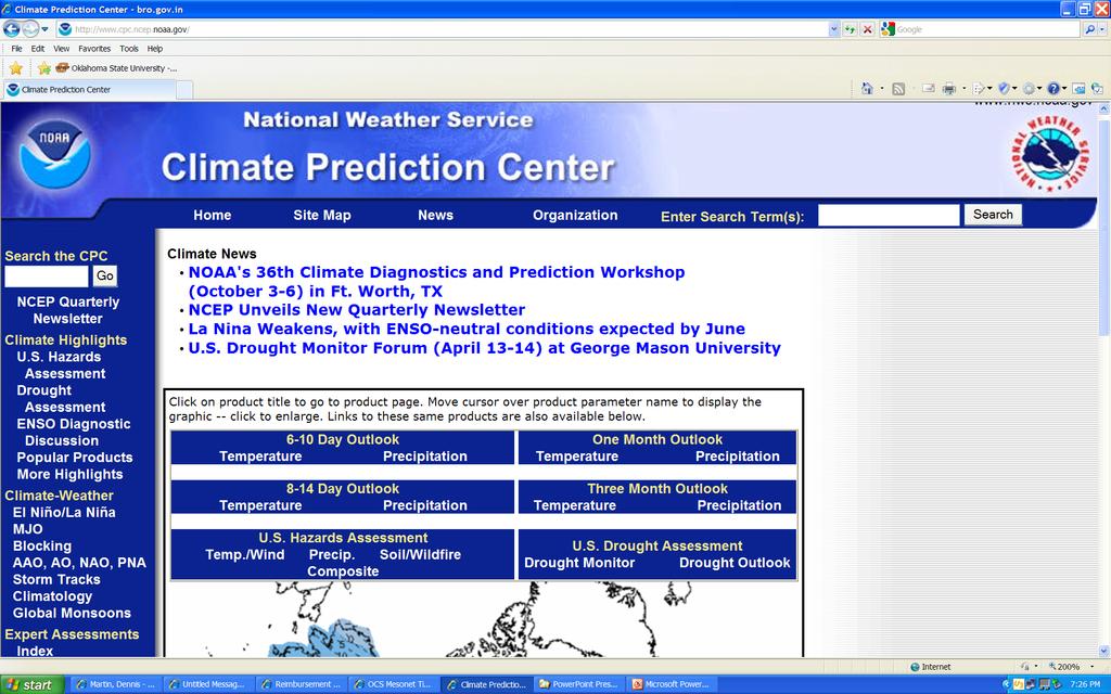 National Climate Prediction