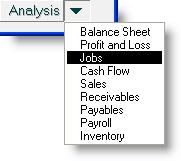 Exercise 3: View job activity In this exercise, you will use the Analyse Jobs window to display a profit-and-loss statement for the job you created earlier.