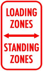 STANDING/LOADING ZONE APPLICATION Index Topic Page Procedures for New Loading Zones and Standing Zones...1 Fees and Checklist.. 2 Contact Information..3 New 15 or 30 Minute Standing Zone.