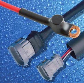 RP-4800 High shrink ratio, flame retardant High shrink ratio (4:1) tubing. ideal for repairing cable harnesses and eliminating the need to remove any connectors or transitions.