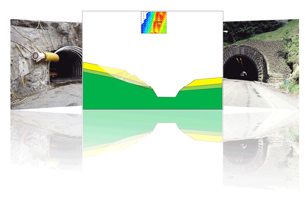 Project Applications Slope Stability at Tunnel Exit Stability check for the both side of slopes