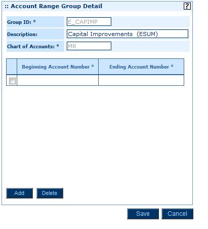On the Setup Home Page, click General Ledger > Accounts > Account