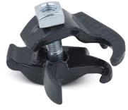 hex-shaped nuts fit standard wrenches Stainless steel hardware included Parallel (PAR) and edge (EC) clamps feature nominal.