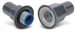 PVC-Coated Conduit Bodies and Fittings In bulkhead and through-bulkhead styles!
