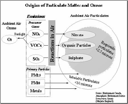 radiation. Figure 1 Ground Level Ozone Formation Source: http://www.hc-sc.gc.ca/ewh-semt/air/out-ext/effe/talk-a_propos_e.