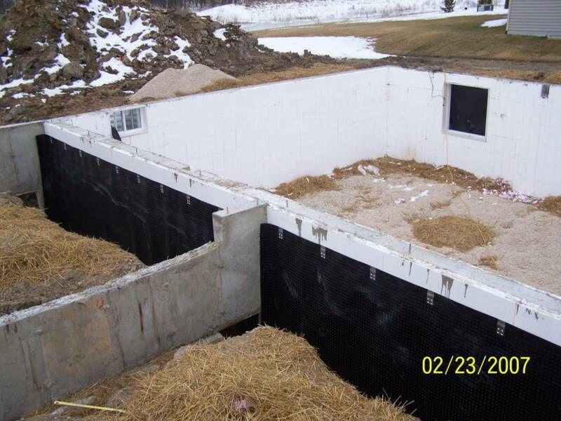 Insulated Concrete Forms (ICF) If you afford it, use them cap