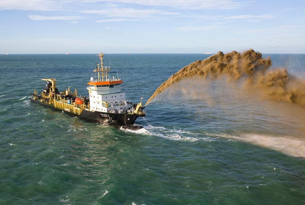 Dredging Current standards require the channel to stay at least 9 feet deep.
