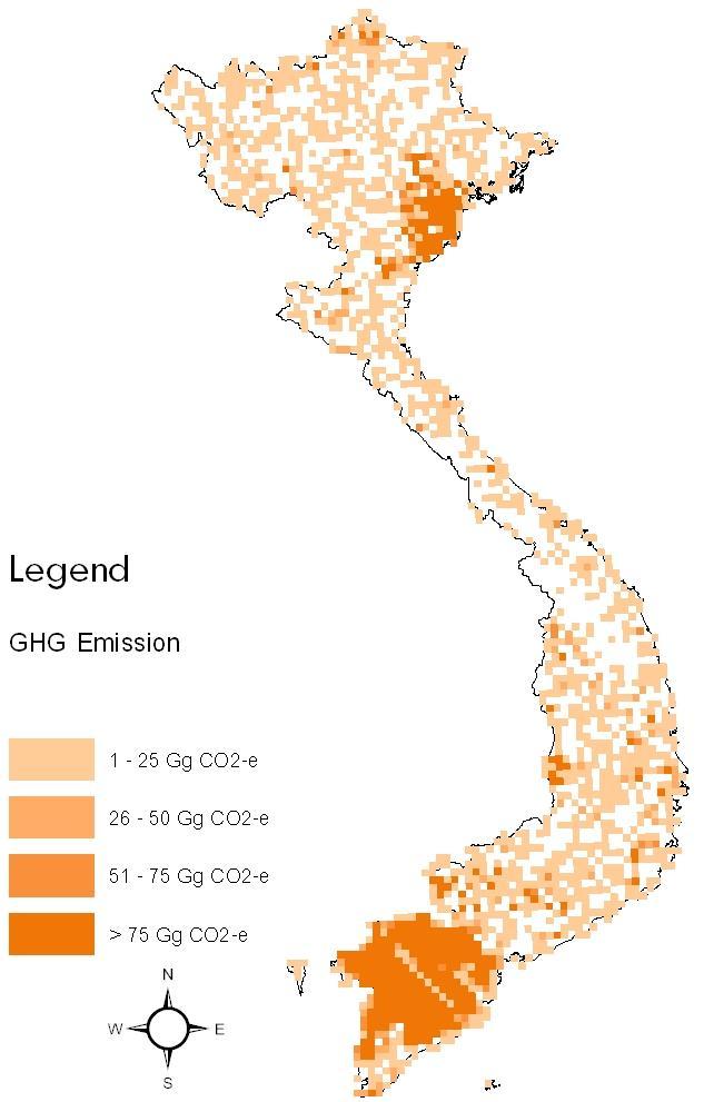 and Vietnam GHG Emission from Rice Fields