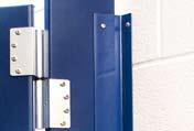 The field adjustable hinge provides the flexibility of any combination of