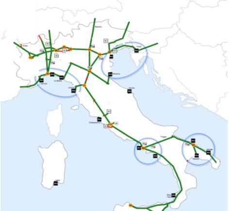 Italian Ports in the Forthcoming Scenario The solution for the Italian ports is to organize themselves into multiport gateways and take advantage of their connections