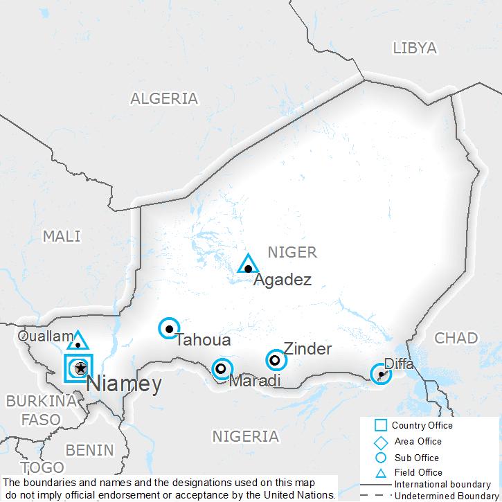 Country Context and WFP Objectives Country Context Niger is a land-locked, low-income and food-deficient country in the Sahel, with an estimated population of over 18 million.